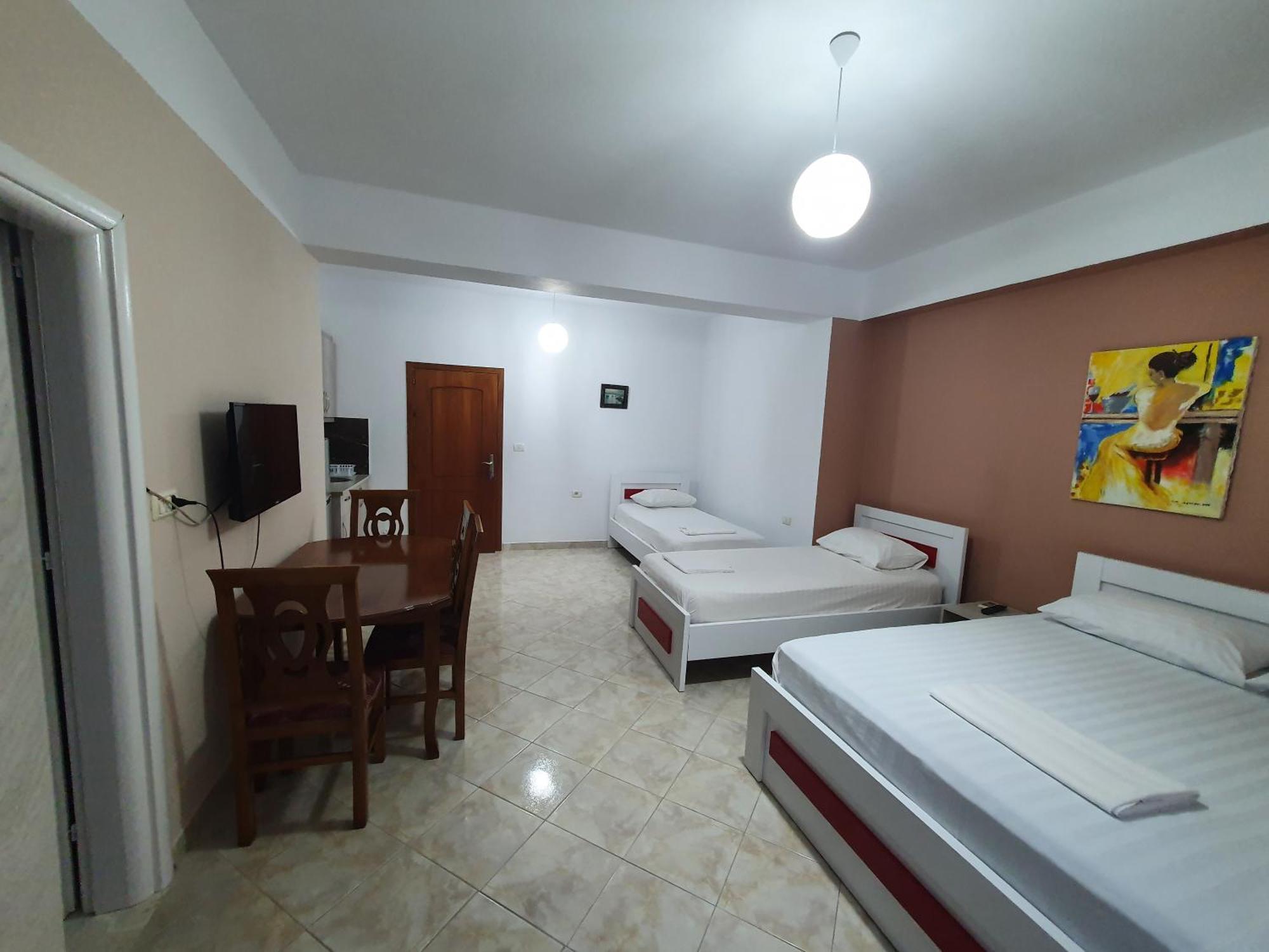 Skenderi Apartments Ksamil Chambre photo